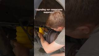 Upgrading our diy campers suspension using sumo springs campervan camper sumosprings suspension [upl. by Kasey]