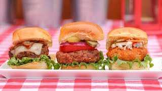 3 Incredible Slider Recipes  Summer Grilling [upl. by Eiliah]