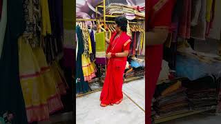 Bamboo silk and pure chionon mirror work sarees trending trendingshorts shorts viralvideo [upl. by Anival]