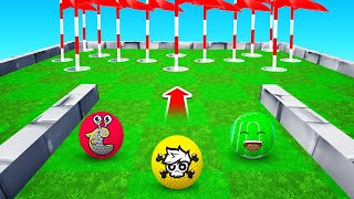 We Got TROLLED By FAKE Holes Golf It [upl. by Ahtiek]