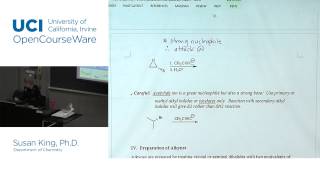 Chemistry 51B Organic Chemistry Lecture 14 [upl. by Lani752]