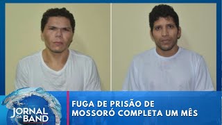 Fuga da Penitenciária Federal de Mossoró completa um mês  Jornal da Band [upl. by Crysta54]