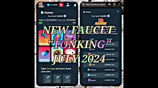 🔥🔥TONKINGio WITHDRAWAL🔥NEW FAUCET [upl. by Llennahc]