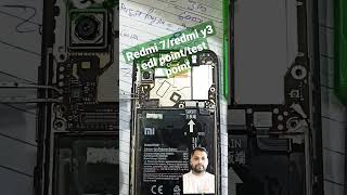 redmi 7mi y3 edl point  test point flashing point test pin [upl. by Anade624]