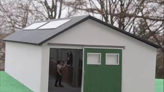 Pönn Pferdestall quotPrivatquot Bausatz zu verkaufen für Modell Pferde Model Horses Stable [upl. by Yetsirhc]