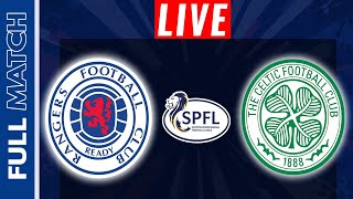 Rangers vs Celtic live  Scottish Premiership 202324  Full Match [upl. by Oniratac]