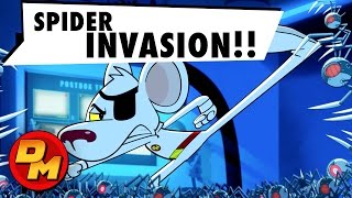 Invasion Of The SPIDERS AT Danger Mouse HQ [upl. by Rosalinda]