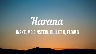 Harana Lyric video  Jnske MC Einstein Bullet D Flow G [upl. by Hegarty]