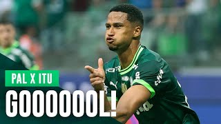 GOL DO FINALISTA  PALMEIRAS 1 X 0 ITUANO  PAULISTA 2023 [upl. by Molohs]