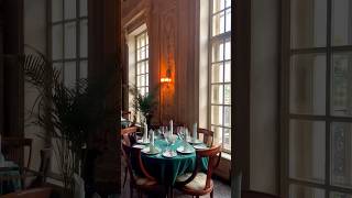 Restaurant of Russian noble cuisine Pushkin Michelin guide  Moscow michelin [upl. by Gerita]