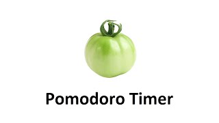 25 Minute Timer  piano  Pomodoro Timer  4 x 25 min [upl. by Lrad159]