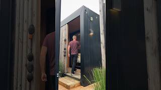 Inside a 240 sq ft PREFAB HOME hometour modularhome tinyhouse [upl. by Viafore]