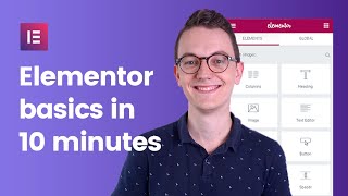 Elementor Wordpress Tutorial  The Basics in 10 Minutes [upl. by Anoel84]