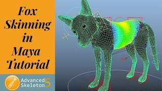 Fox Rigging in Maya  Advanced Skeleton Setup  Part 2 [upl. by Duval]