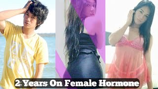 MTF TRANSGENDER HRT UPDATE MALE TO FEMALE HORMONE REPLACEMENT THERAPY [upl. by Sadoff265]