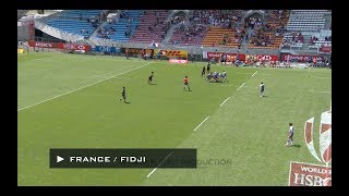 Essais tournoi de Clermont Ferrand France 7 féminines  plan large [upl. by Arinaj243]