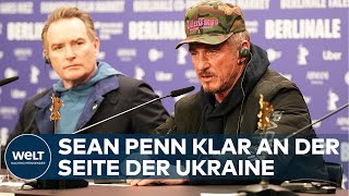 BERLINALE 2023 USRegisseur Sean Penn präsentiert UkraineFilm quotSuperpowerquot [upl. by Ilrahc67]