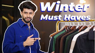 10 MUST HAVE WINTER CLOTHES FOR MEN  FALL WINTER ESSENTIALS FOR MEN 2023 [upl. by Sprague]