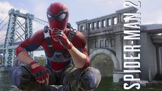 Sunshine  OneRepublic  Cinematic Web Swinging to Music🕸️🎵 Marvels SpiderMan 2 Gameplay [upl. by Liane177]