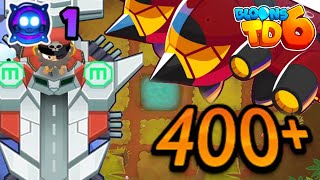 BTD6 ROUND 400 EASY  LOGS [upl. by Gerge]