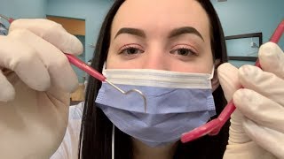 ASMR Dental Exam amp Teeth Whitening [upl. by Ennahoj]