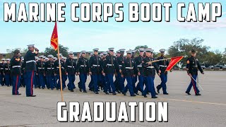 USMC GRADUATION  Bravo amp November Company Distinguished Honor Graduates [upl. by Ambrogino]