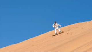 How to Ride a Dune on a Sandboard [upl. by Kirkwood]