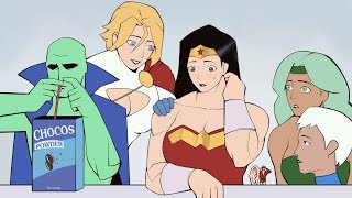 Wonder Woman Asking Batman Out For A Date  Bonny comic dub [upl. by Antonetta471]