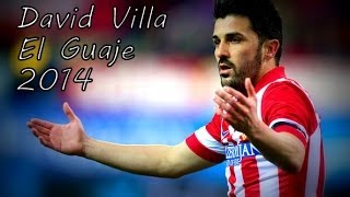 David Villa ● El Guaje Atletico Madrid ● Goals 20132014 HD Guaje7Villa [upl. by Owades]