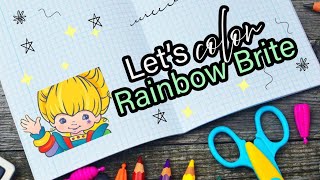 Drawing Rainbow Brite 🌈 [upl. by Lattonia]