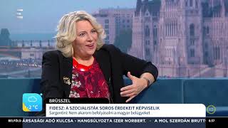 Sargentini is részt vesz az ellenzéki tüntetésen  Morvai Krisztina  ECHO TV [upl. by Eiralih]