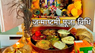 जन्माष्टमी पूजा विधि 2023।Janmashtami Puja Vidhi 2024 [upl. by Ecad]