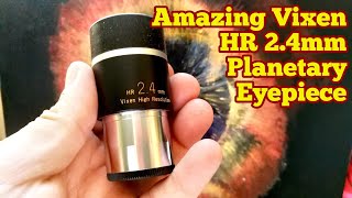 Amazing Vixen HR 24mm Planetary Eyepiece  Skywatcher ED80 Pro Series Telescope Unboxing Review [upl. by Ludovick]