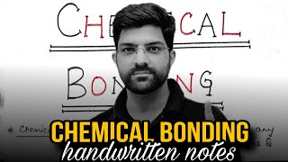 Chemical Bonding handwritten notes  Mohit Dadheech sir  Neet notes  yakeen 20 handwritten notes [upl. by Nikkie]