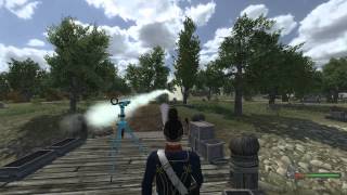 Mount amp Blade Warband  Napoleonic Wars Beta  Rocket Artillery Preview [upl. by Lamahj]