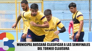 Municipal buscará clasificar a las semifinales del Torneo Clausura [upl. by Imij]