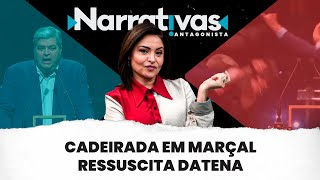 Cadeirada em Marçal ressuscita Datena  Narrativas228 com Madeleine Lacsko [upl. by Hcra]