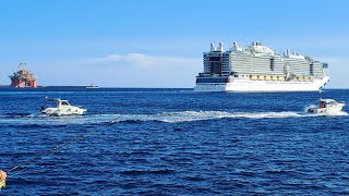 Despedida Crucero desde Faro Navidad Cartagena Región de Murcia 🇪🇸 [upl. by Ezarra]