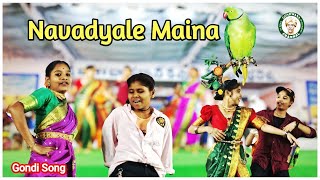 Navadyal Maina Gondi Song 2024 Group Dance Nagobha Darbar Keslapur Gondwana Channel [upl. by Jakob]