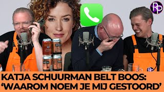 Katja Schuurman belt boos over Thijs Römer Hij verdient een tweede kans [upl. by Llenrap]