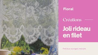 📍Idées de modèles crocheter en filet  Avec schémas ✨ [upl. by Dyol]