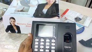 Unboxing Identix Biometric Time Attendance Machine K30 eSSL [upl. by Sterrett]