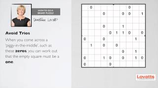 How To Do a Binary Puzzle [upl. by Dannye]