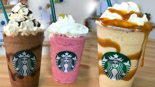 ¡Haz Frappucinos de Starbucks en tu Casa  RebeO [upl. by Gorlicki]