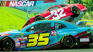 NASCAR Racing CrashesBeamNG  Series 27 [upl. by Yrrem]