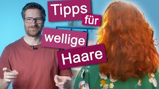 Tipps für wellige Haare [upl. by Felice]