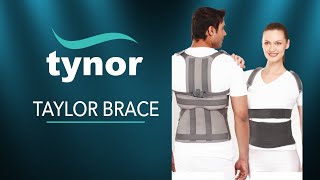 Tynor Taylor Brace A13 for supporting and immobilizing the spine to keep it in nuetral position [upl. by Malin]