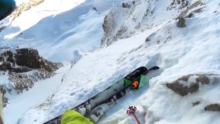 Ian McIntosh Skis the “Y” Couloir in La Grave France Behind the Line Season 7 Episode 1 [upl. by Analra]