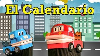 El Calendario  Video educativo para niños en español  Barney El Camión [upl. by Burnie]