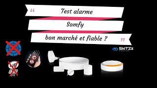 Test alarme somfy home alarm système bon marché et fiable [upl. by Esiuqram]